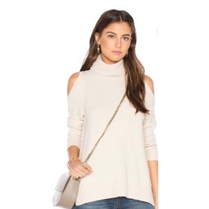 Sanctuary Cold Shoulder Sweater Medium
